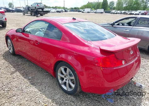 2004 Infiniti G35 z USA, uszkodzony, nr VIN JNKCV54E04M801090